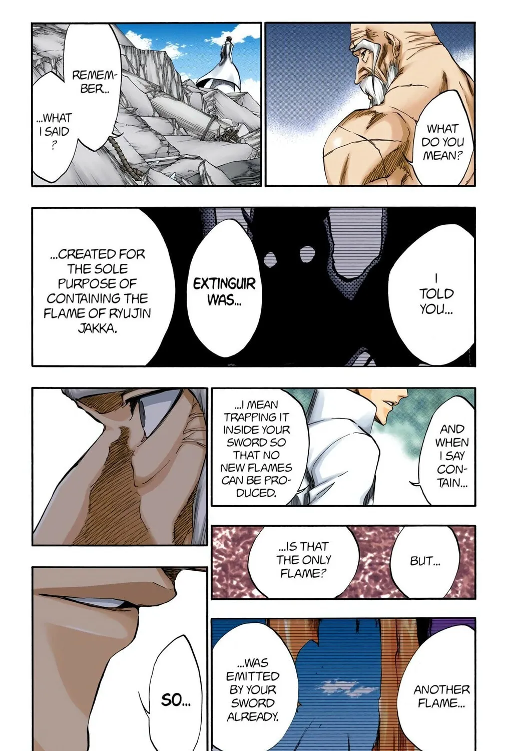 Bleach Colored Manga