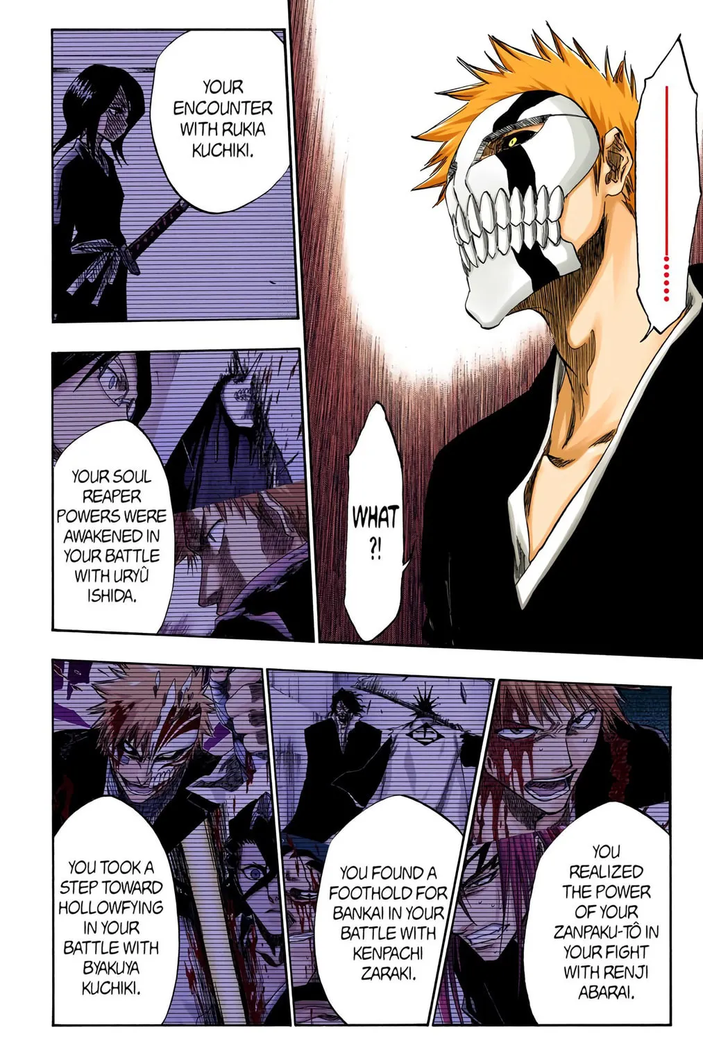 Bleach Colored Manga
