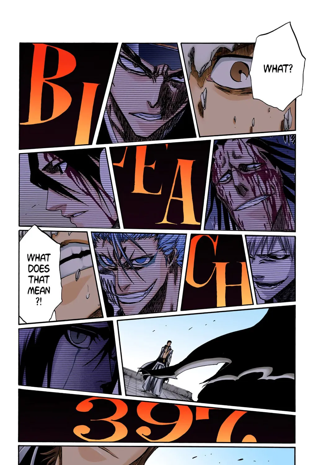 Bleach Colored Manga