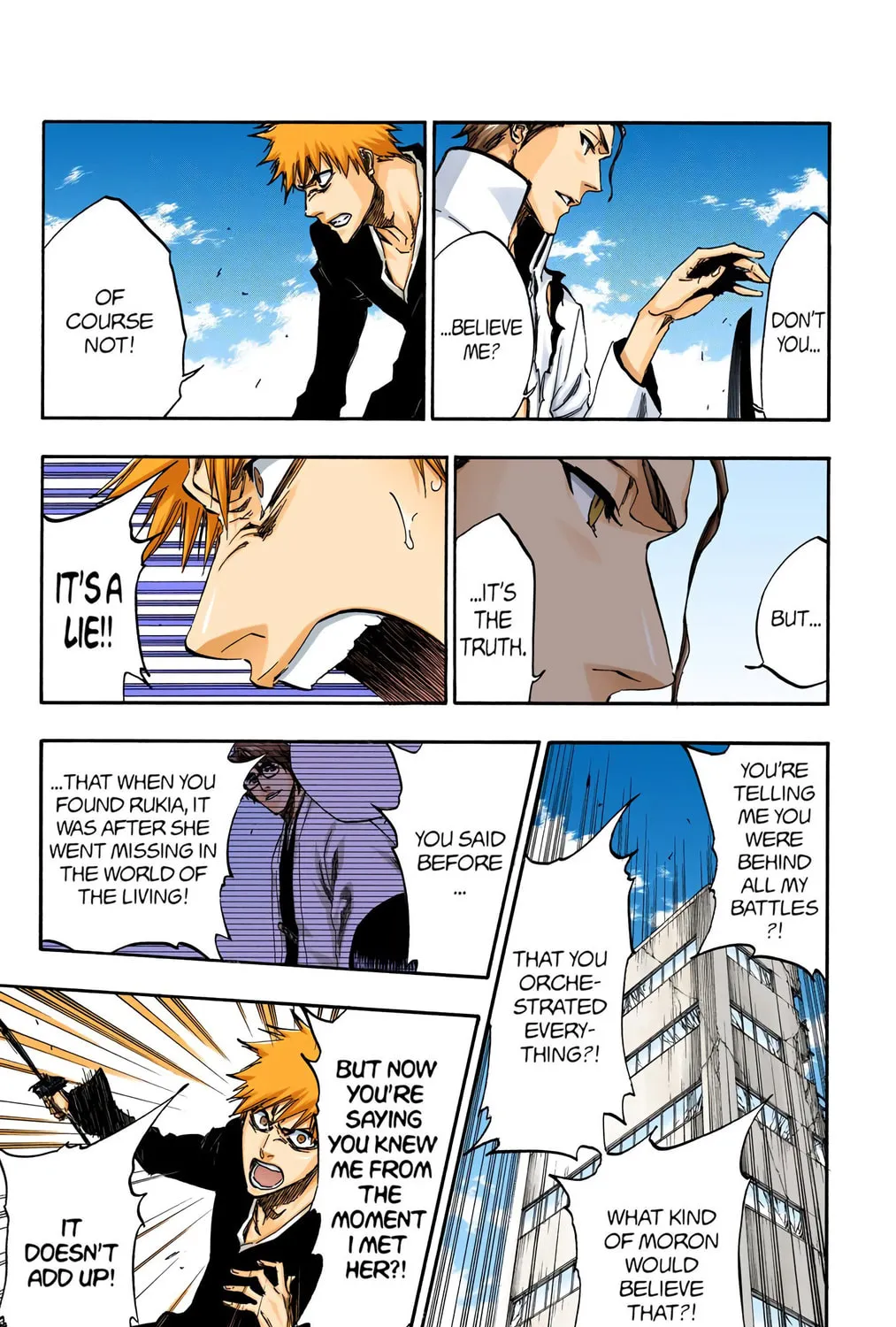 Bleach Colored Manga