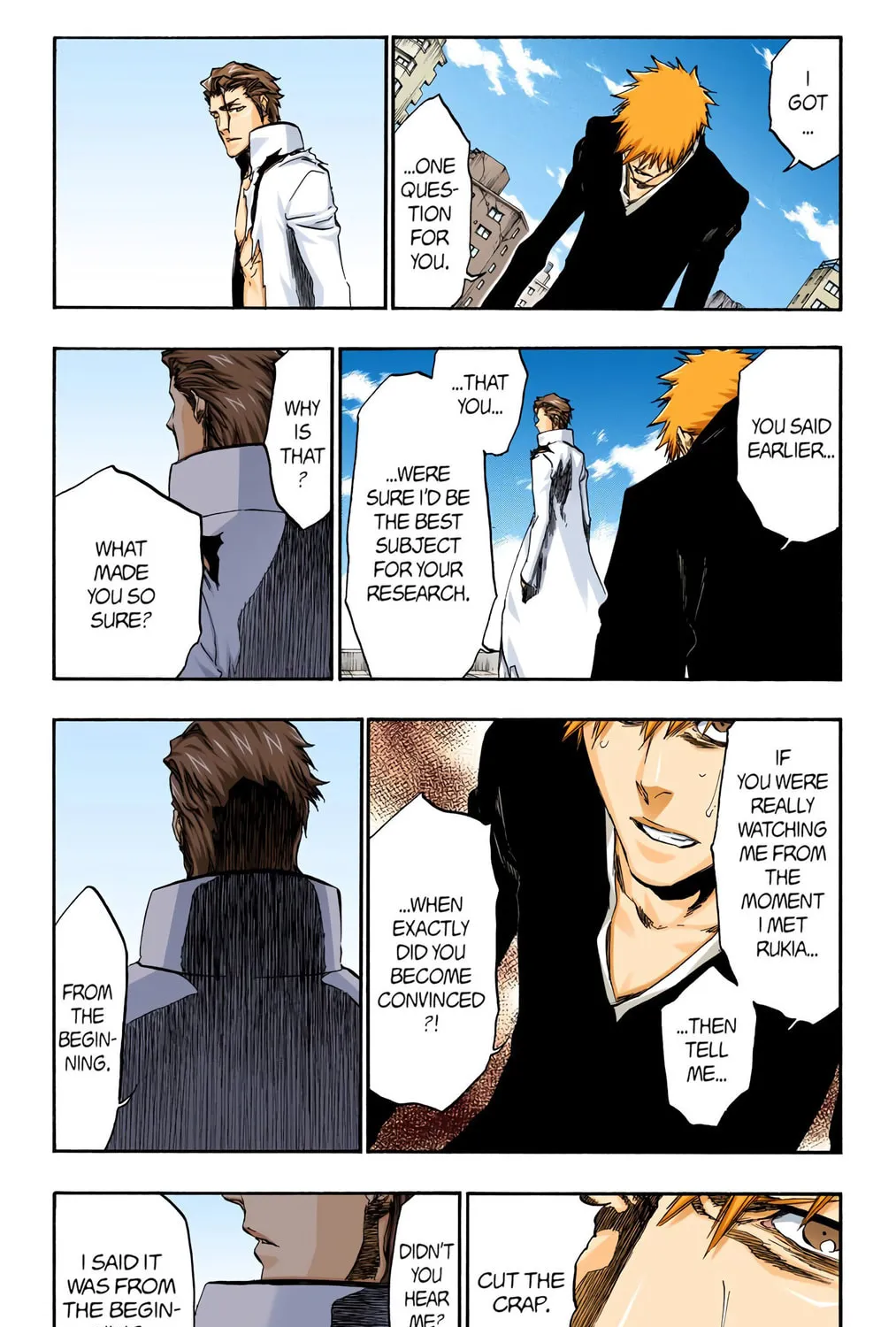 Bleach Colored Manga