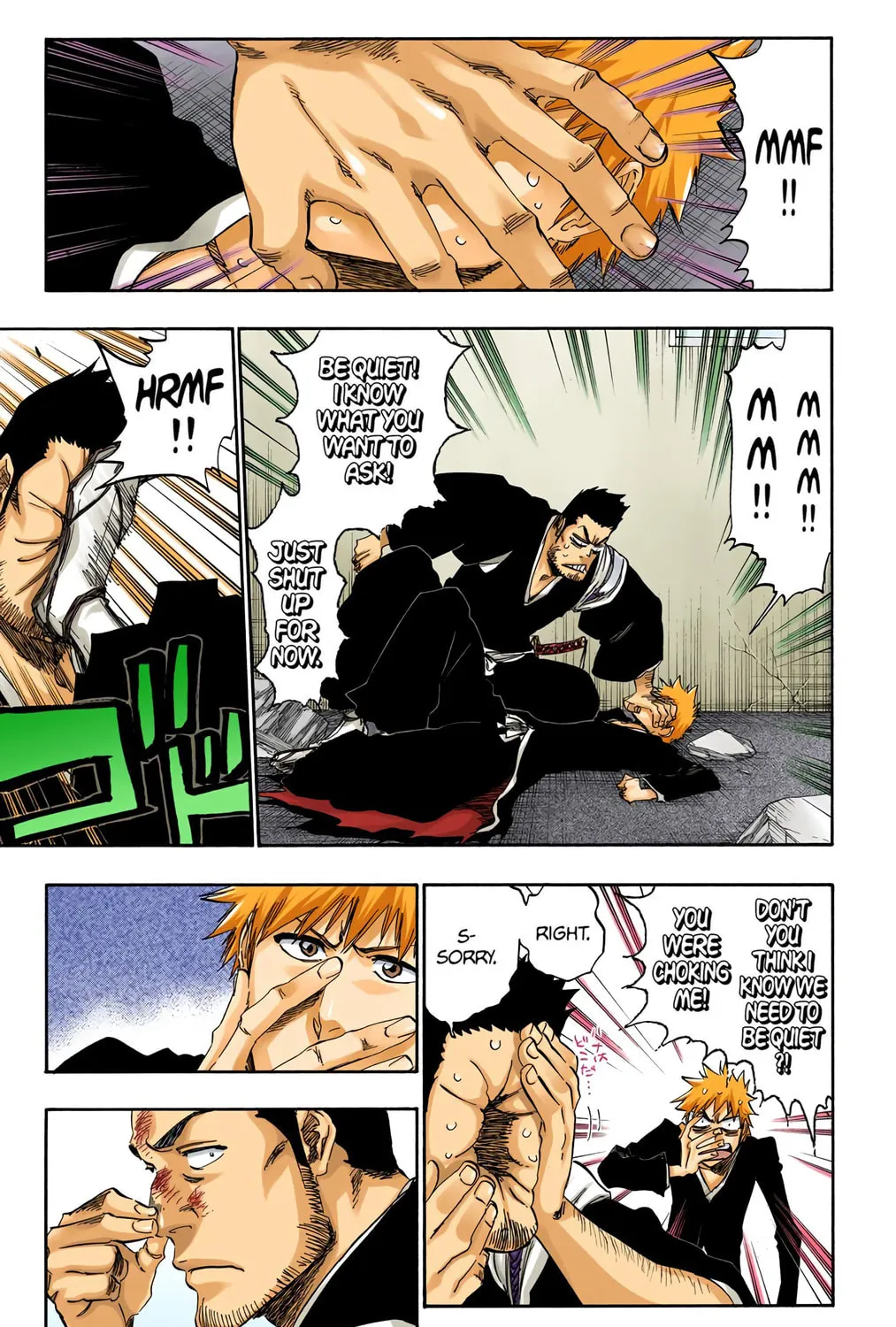 Bleach Colored Manga
