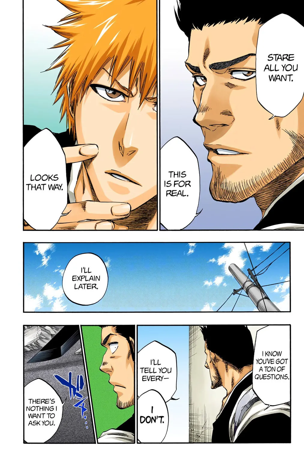 Bleach Colored Manga