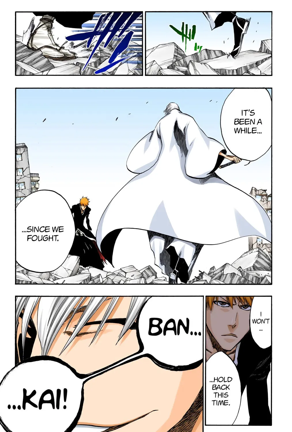 Bleach Colored Manga