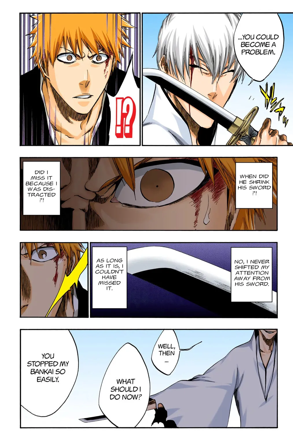 Bleach Colored Manga
