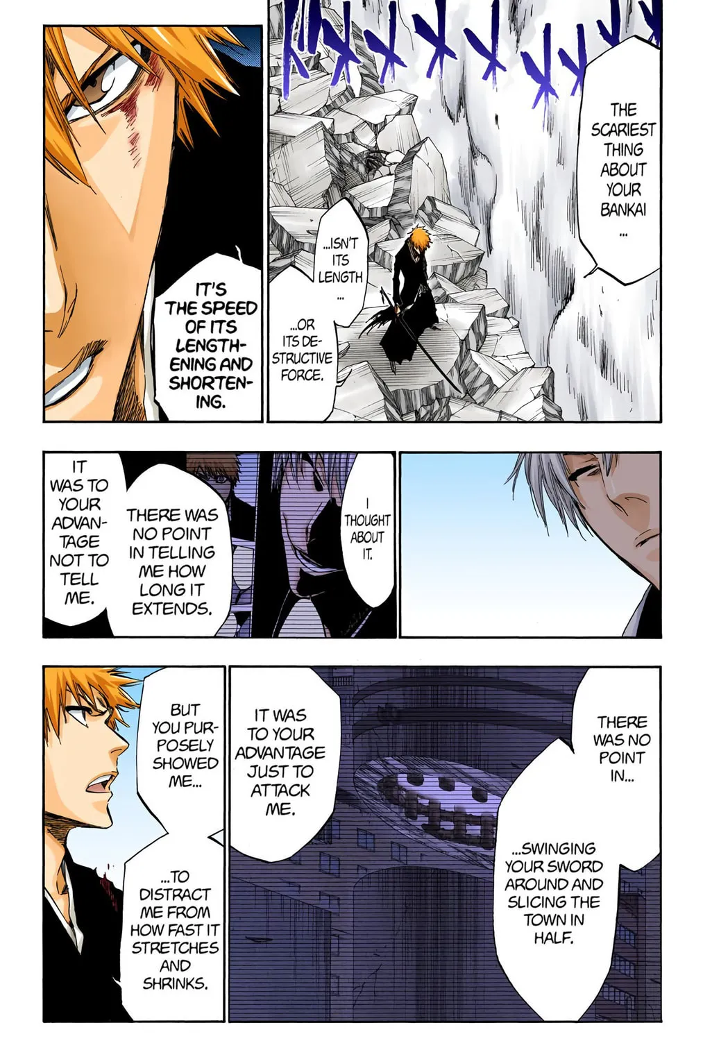 Bleach Colored Manga