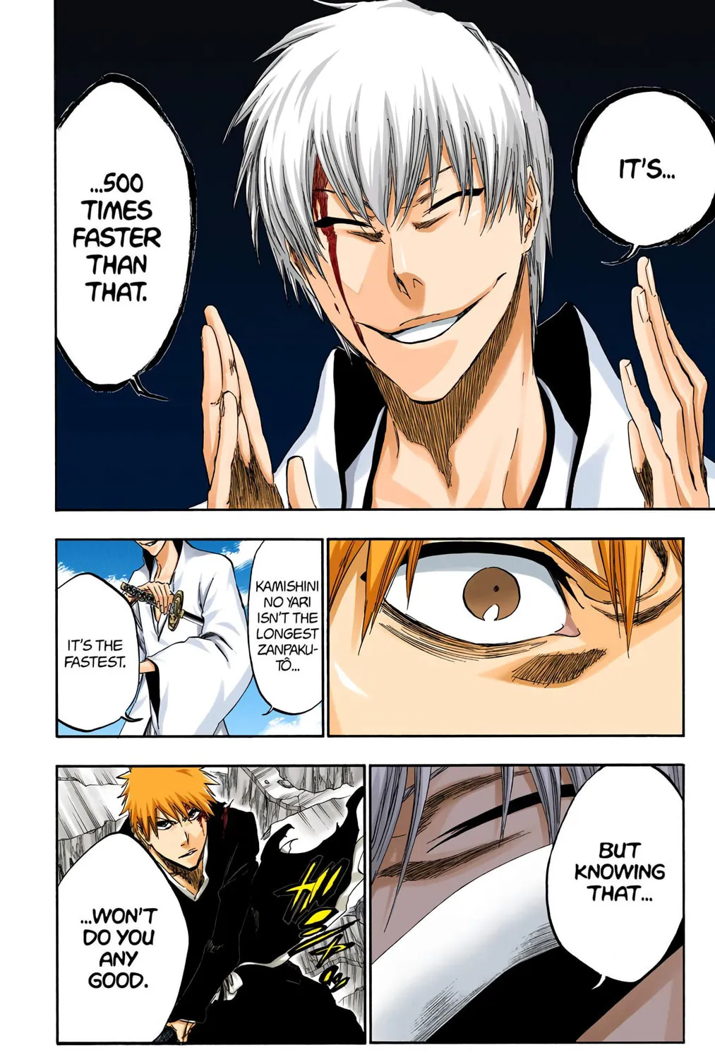Bleach Colored Manga