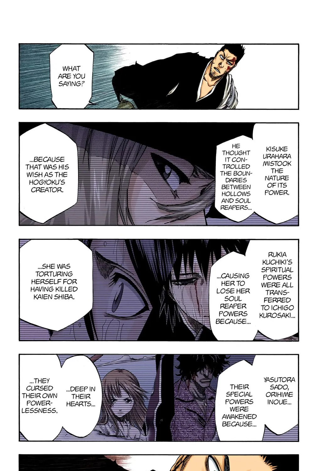 Bleach Colored Manga