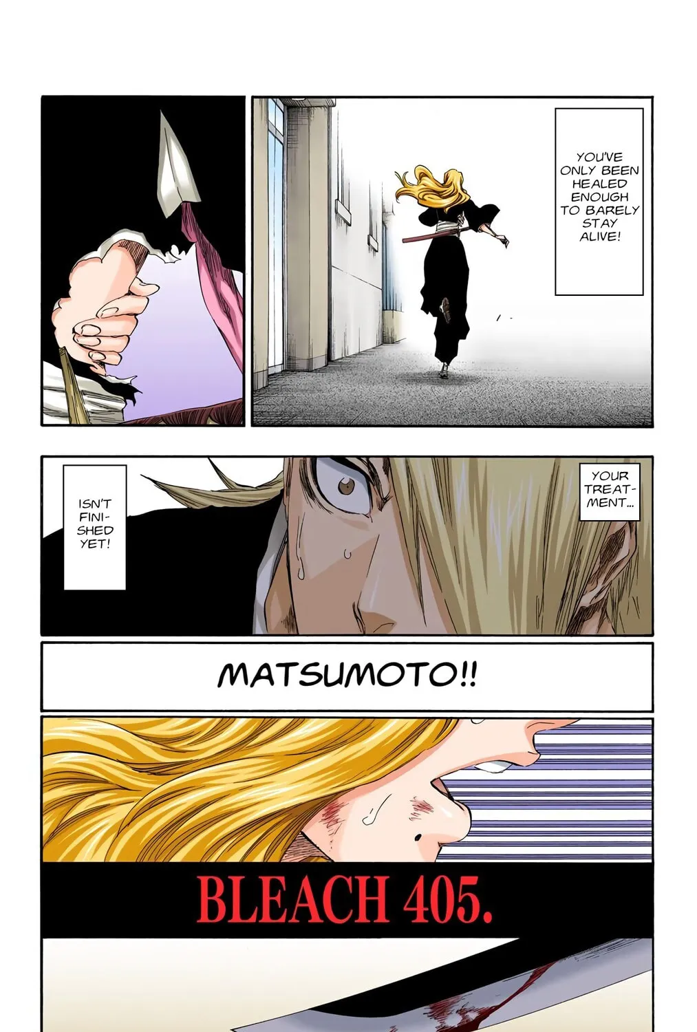 Bleach Colored Manga