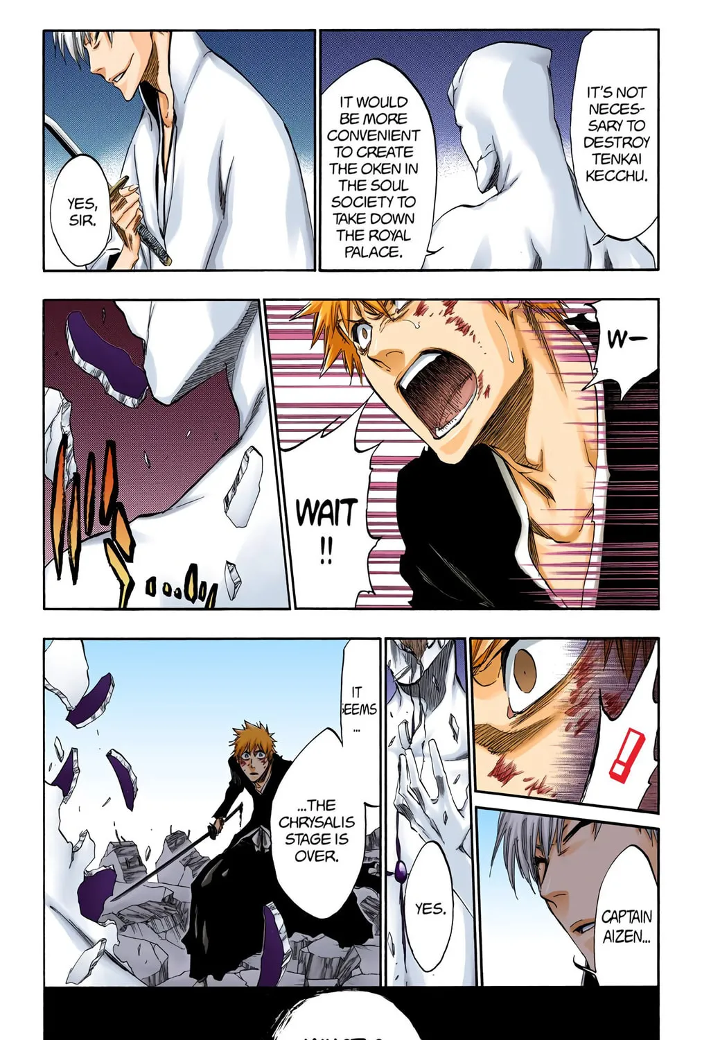 Bleach Colored Manga