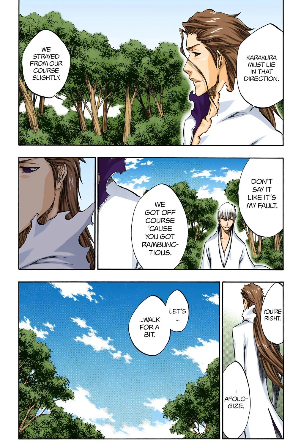 Bleach Colored Manga