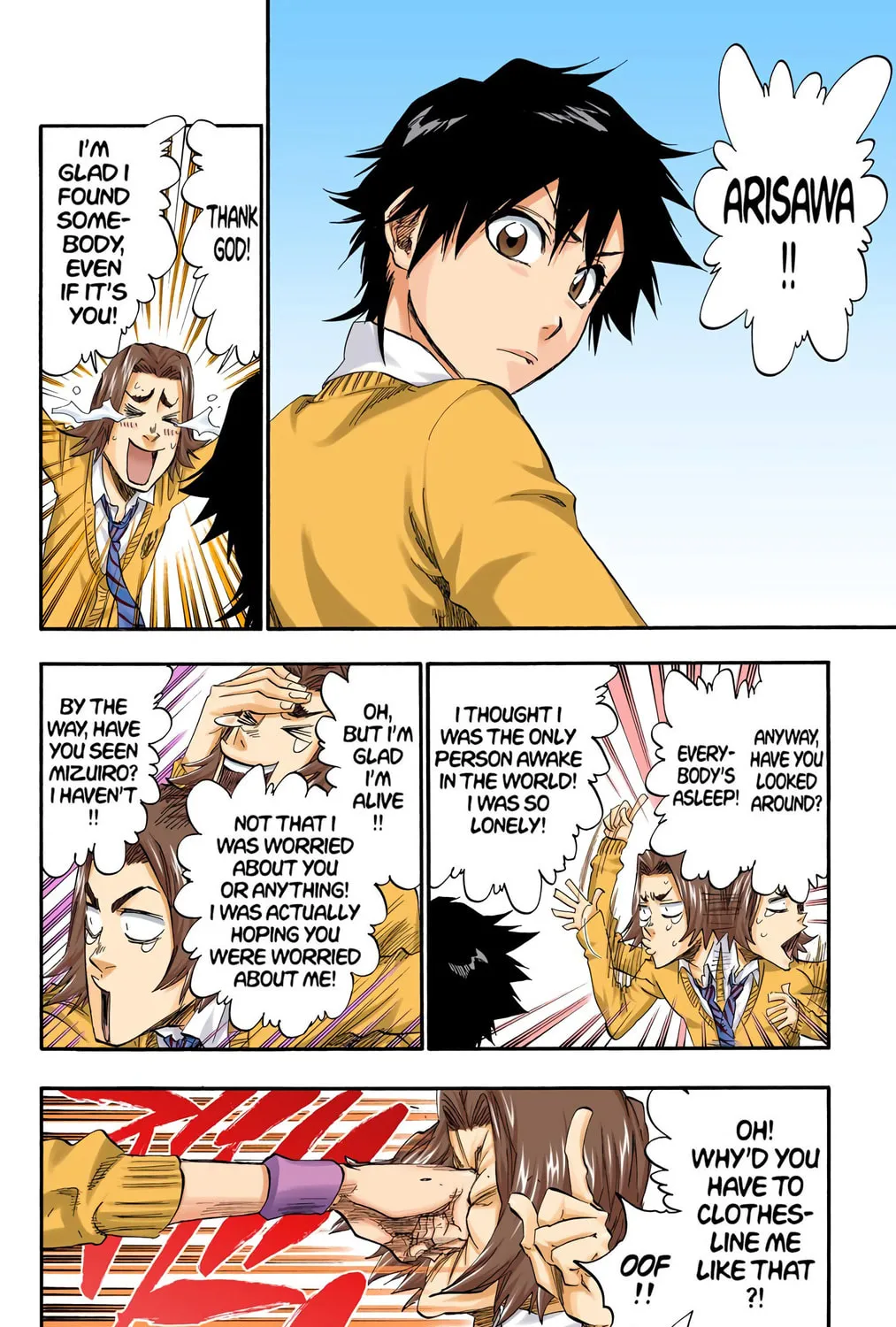 Bleach Colored Manga