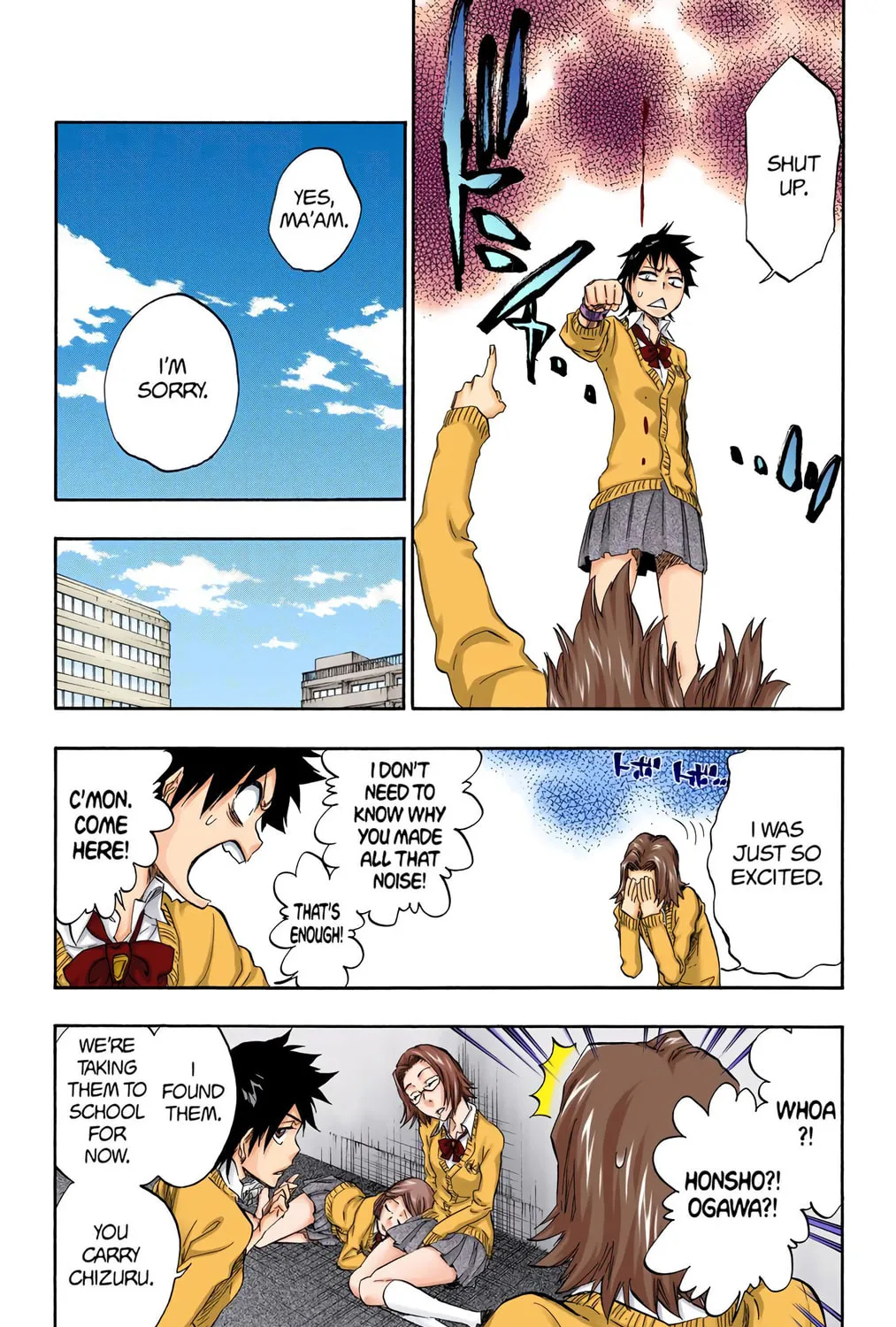 Bleach Colored Manga