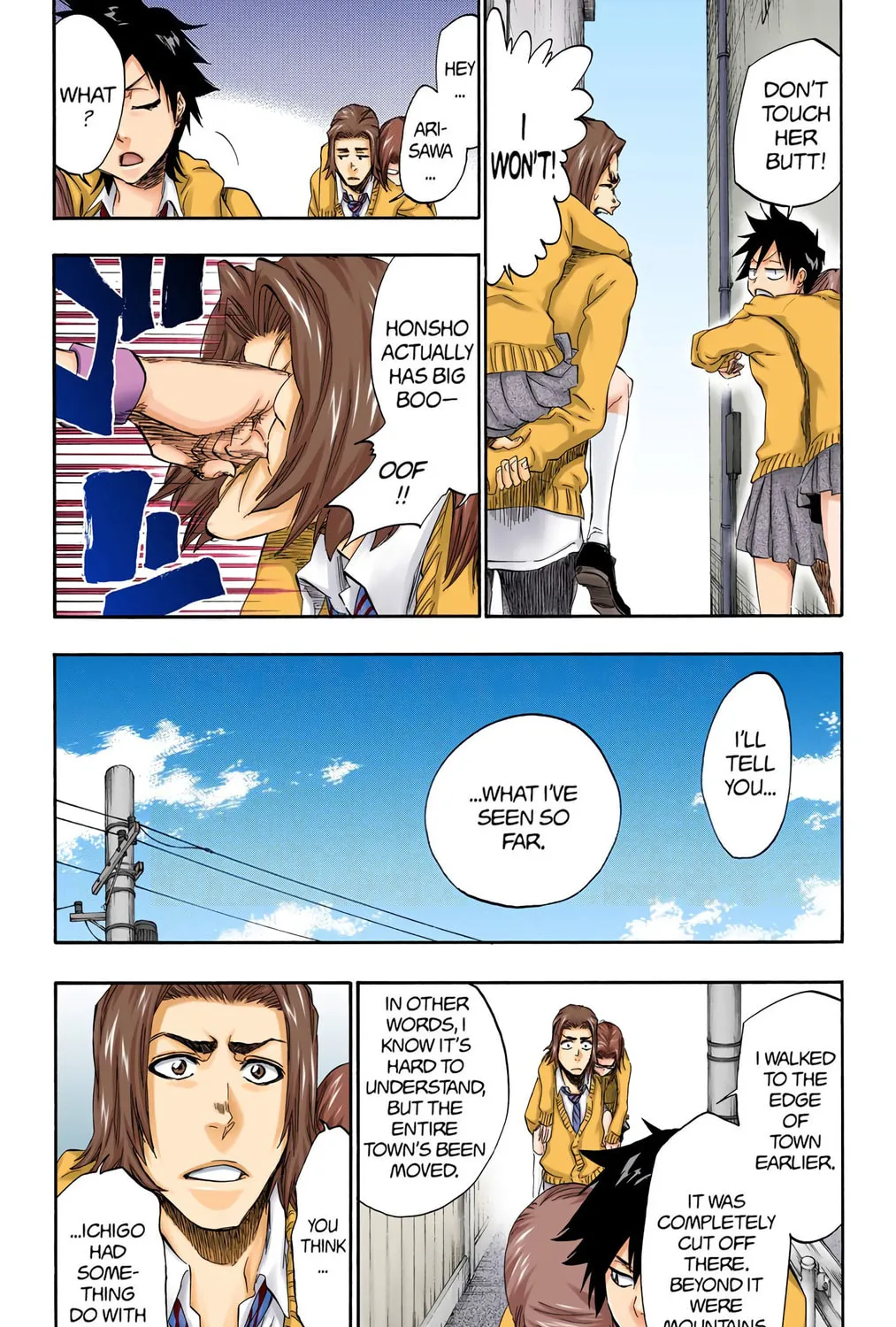 Bleach Colored Manga