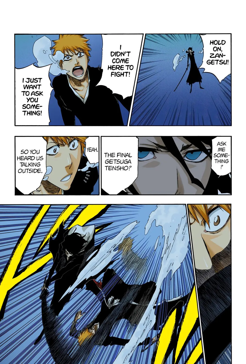 Bleach Colored Manga