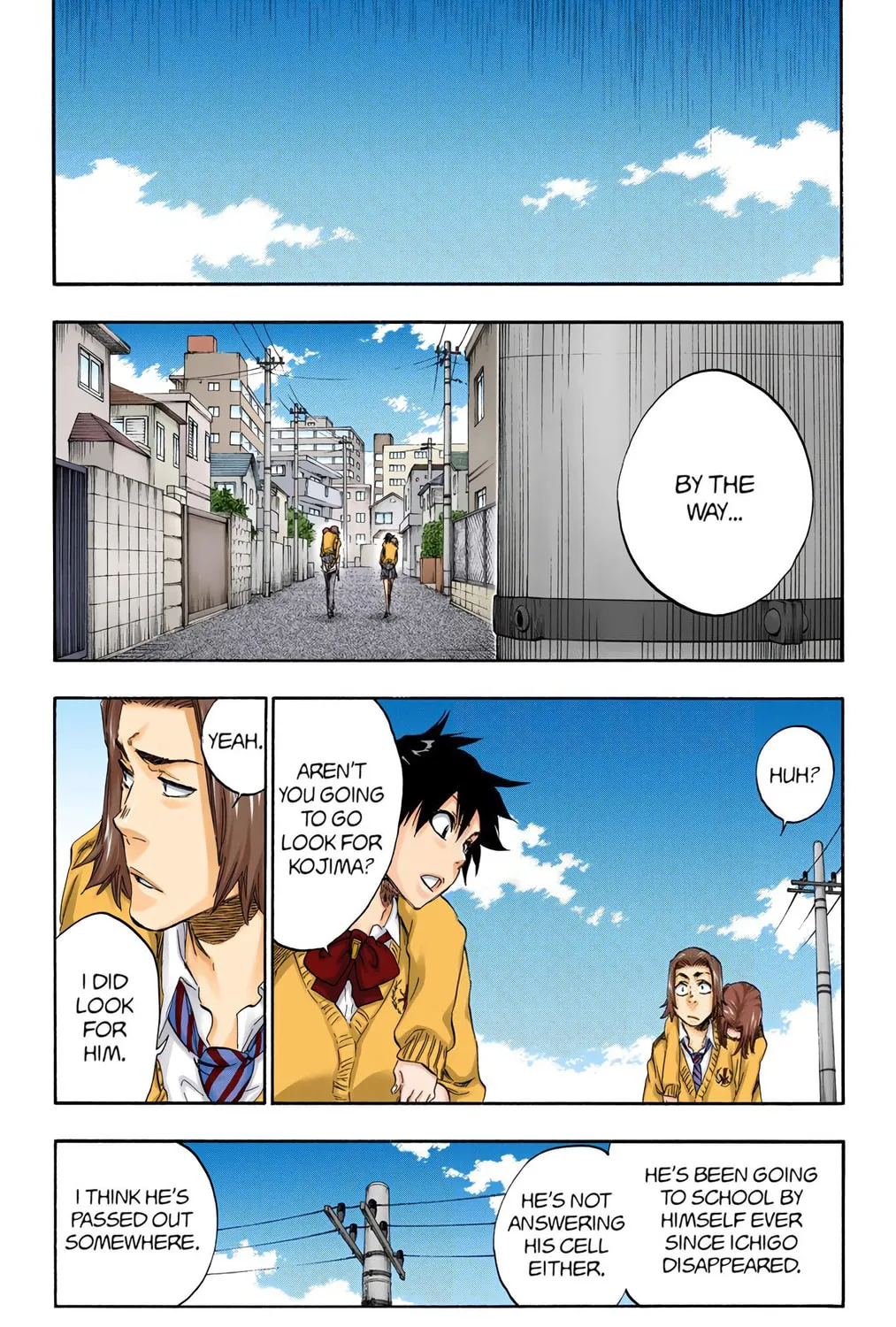 Bleach Colored Manga