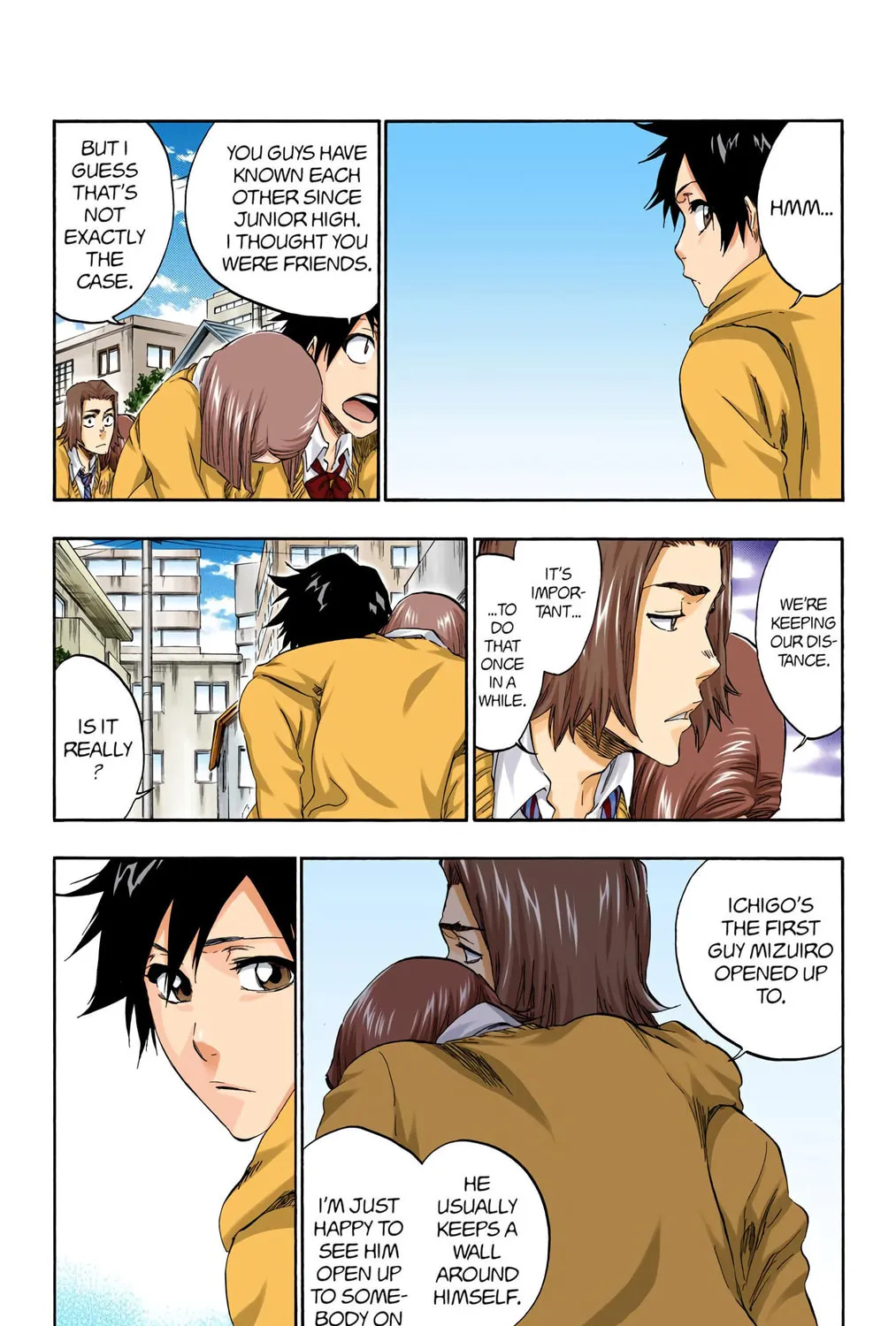 Bleach Colored Manga