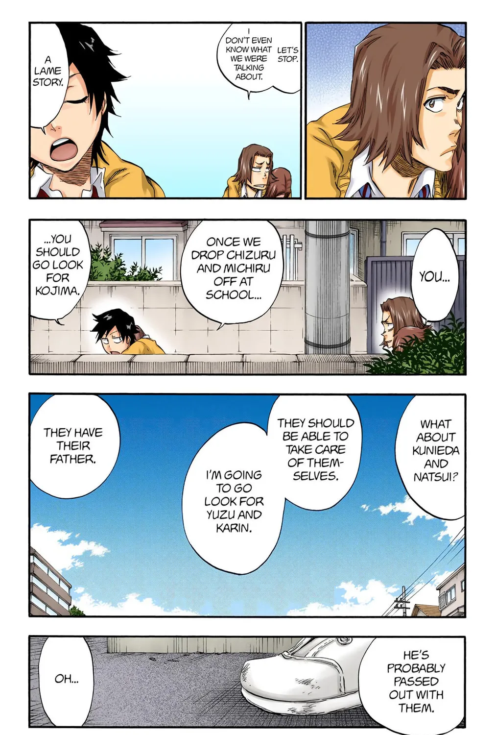 Bleach Colored Manga