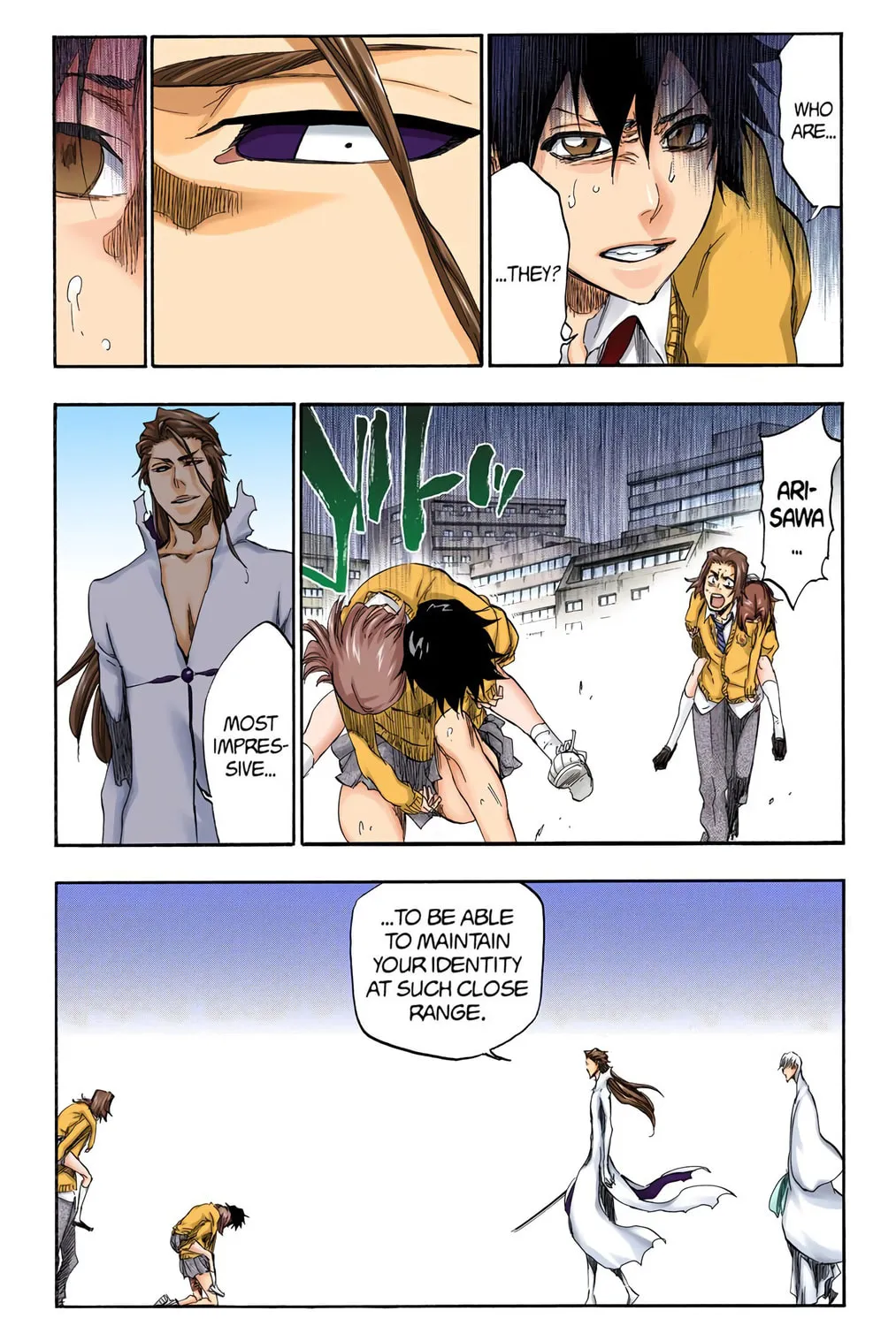 Bleach Colored Manga