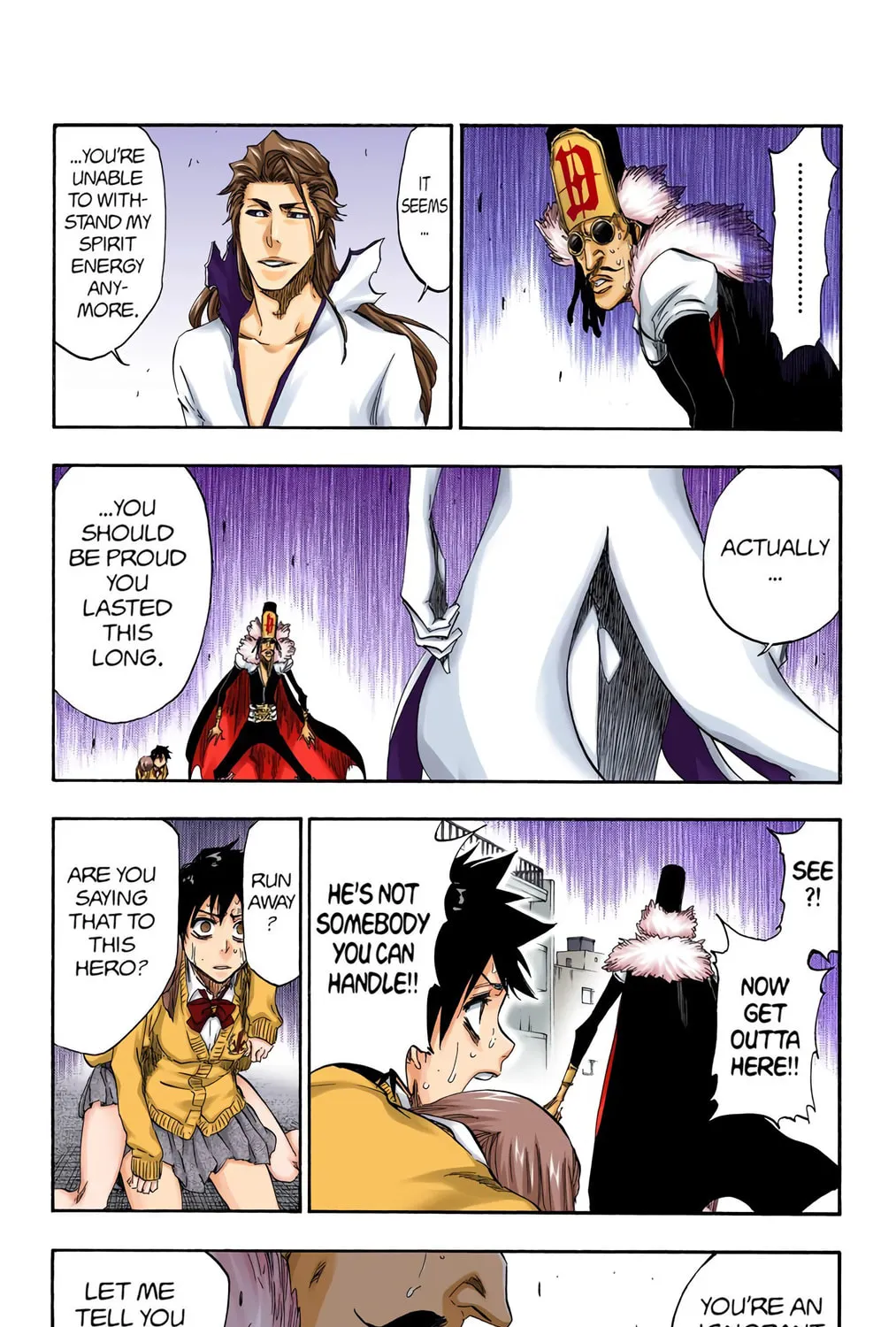 Bleach Colored Manga
