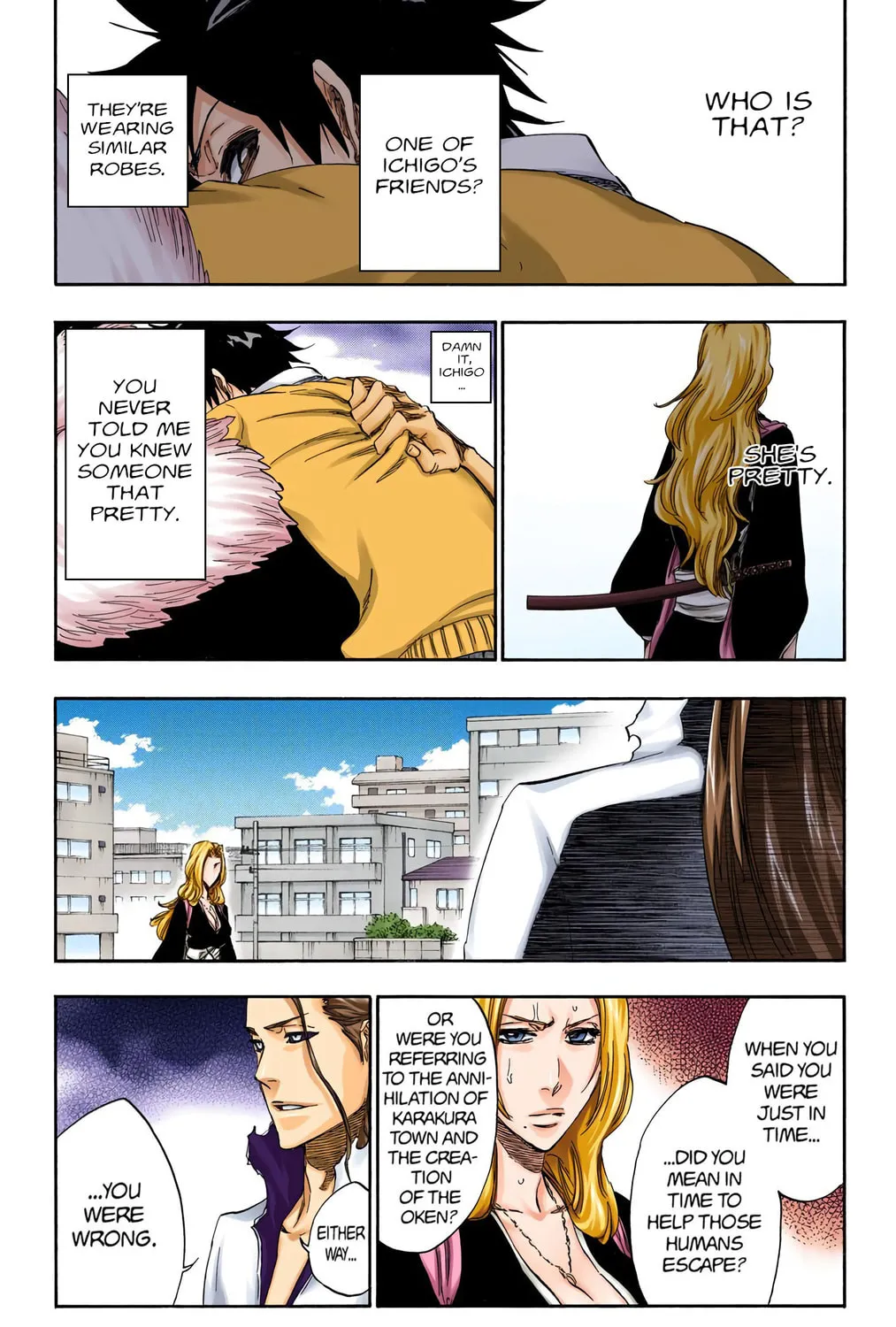 Bleach Colored Manga
