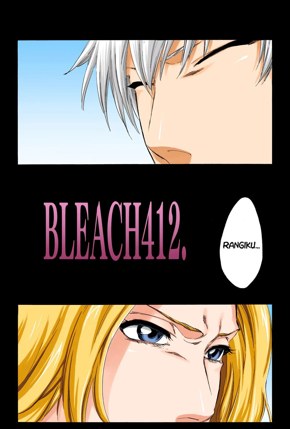 Bleach Colored Manga
