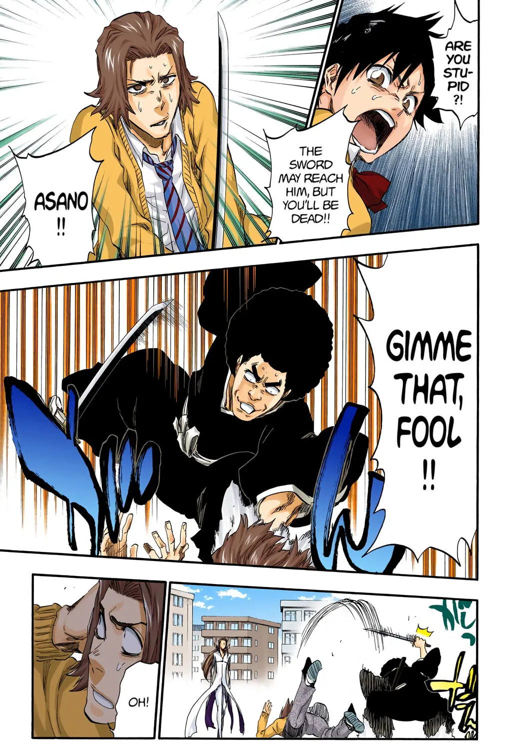 Bleach Colored Manga