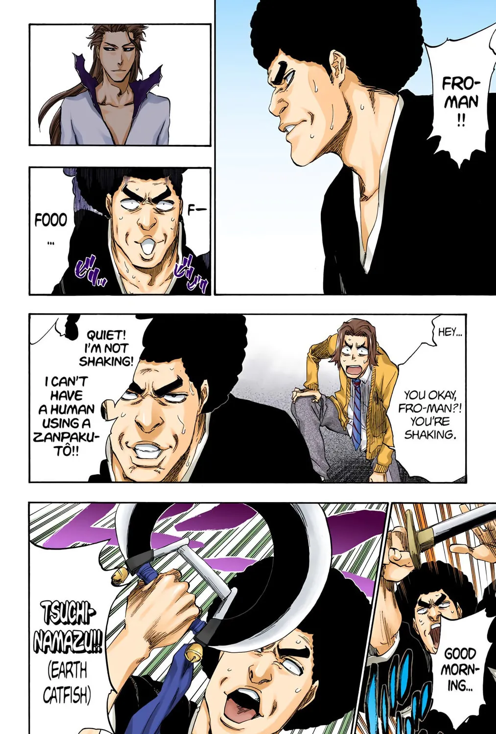 Bleach Colored Manga