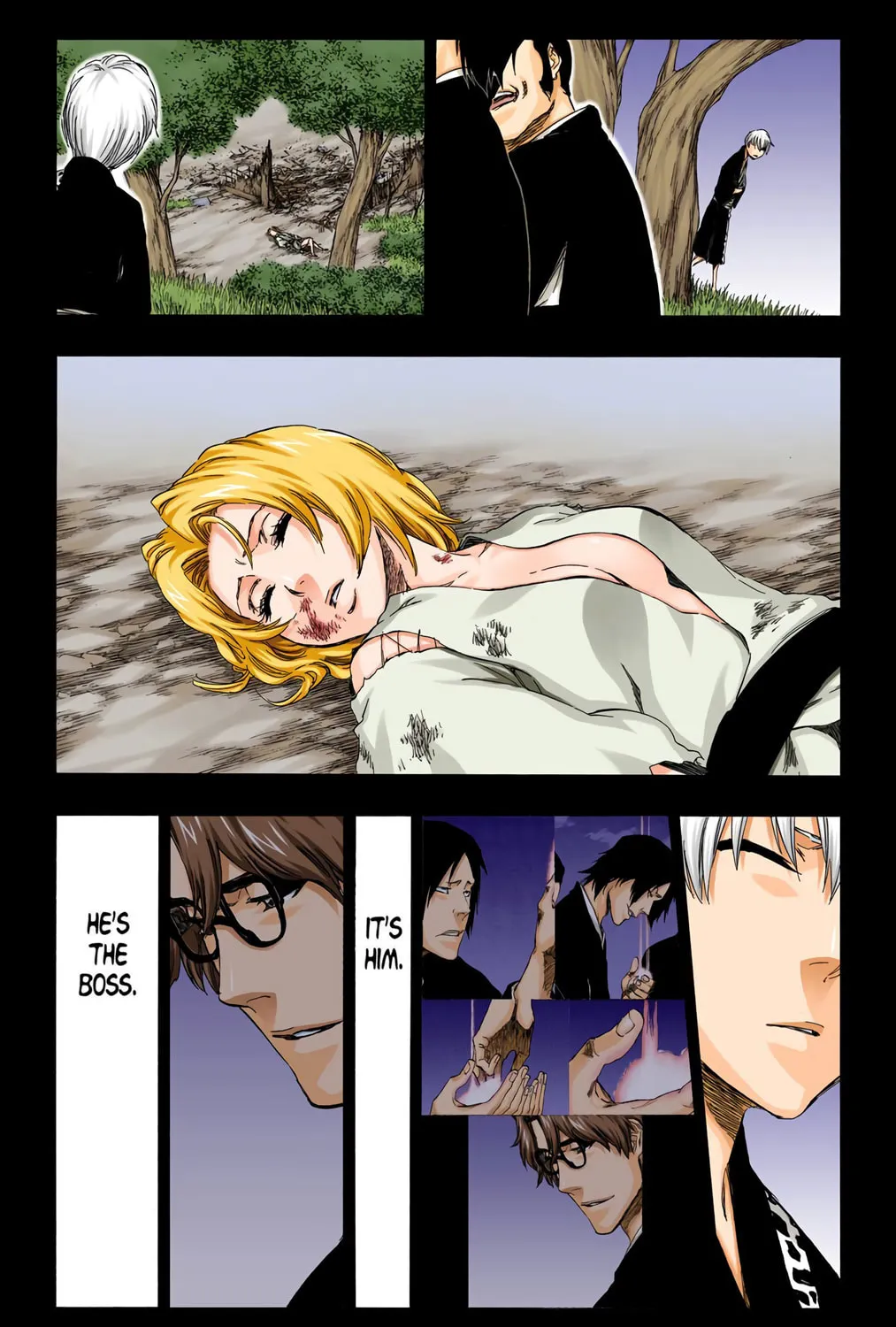 Bleach Colored Manga