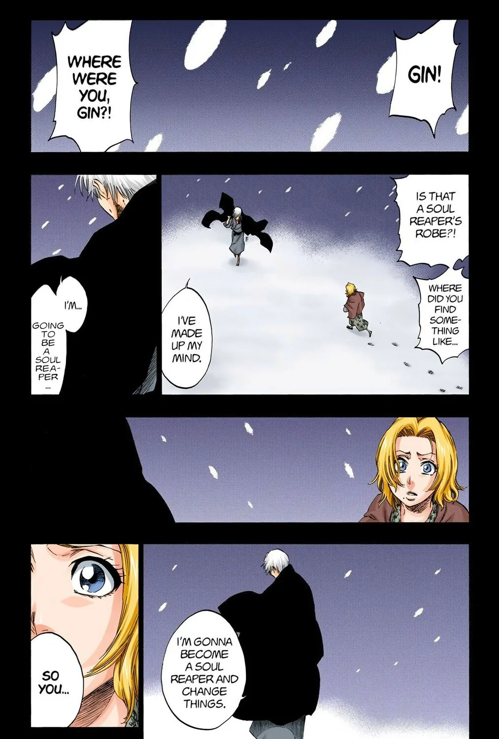 Bleach Colored Manga