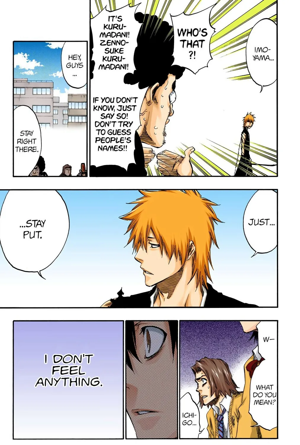 Bleach Colored Manga