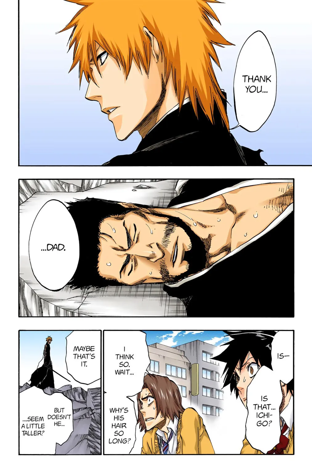 Bleach Colored Manga