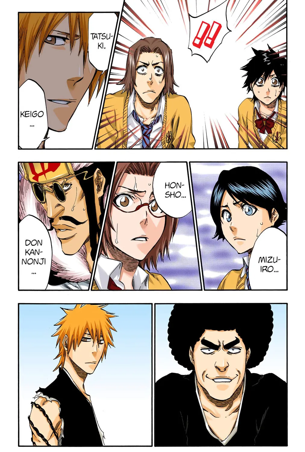 Bleach Colored Manga