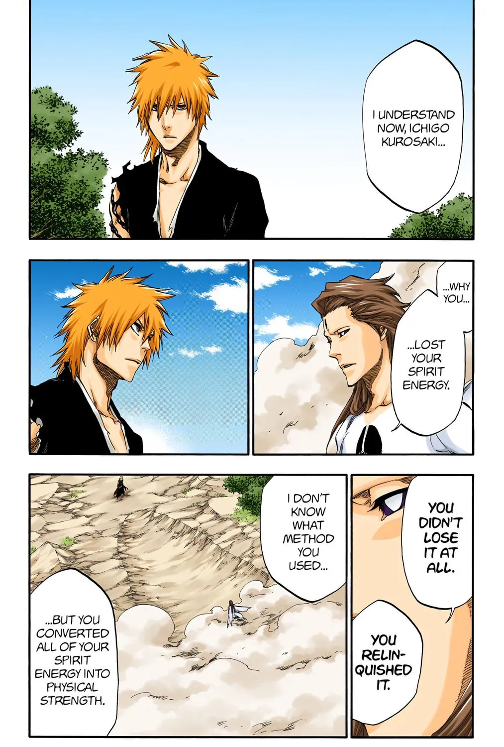 Bleach Colored Manga
