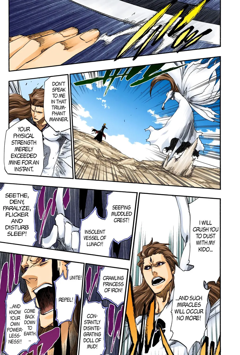 Bleach Colored Manga