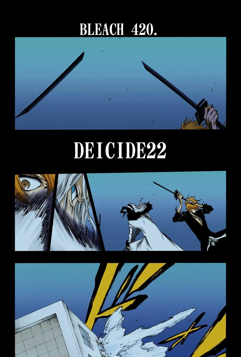 Bleach Colored Manga