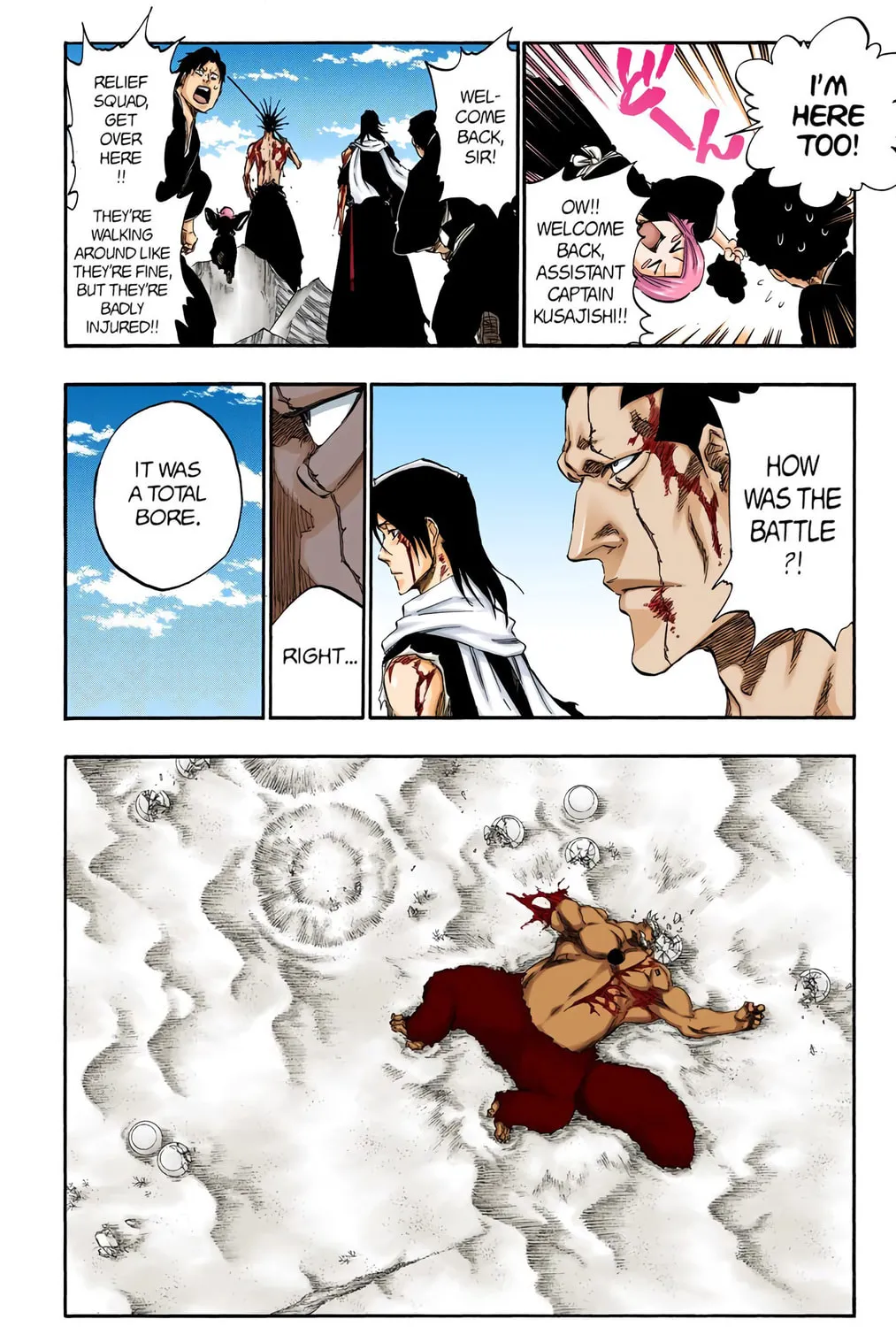 Bleach Colored Manga