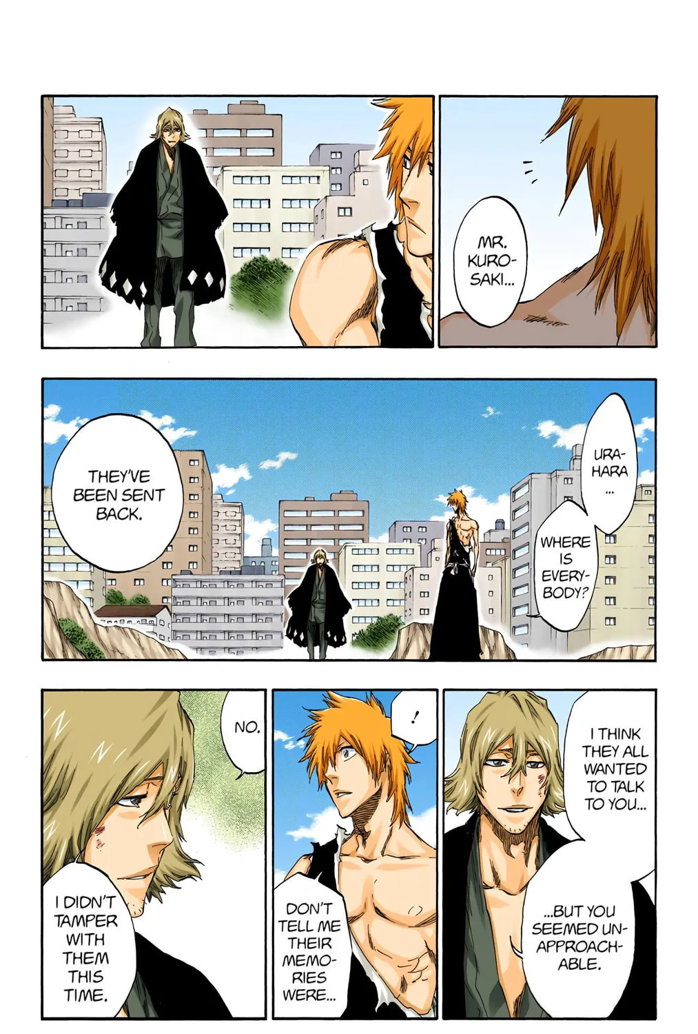 Bleach Colored Manga