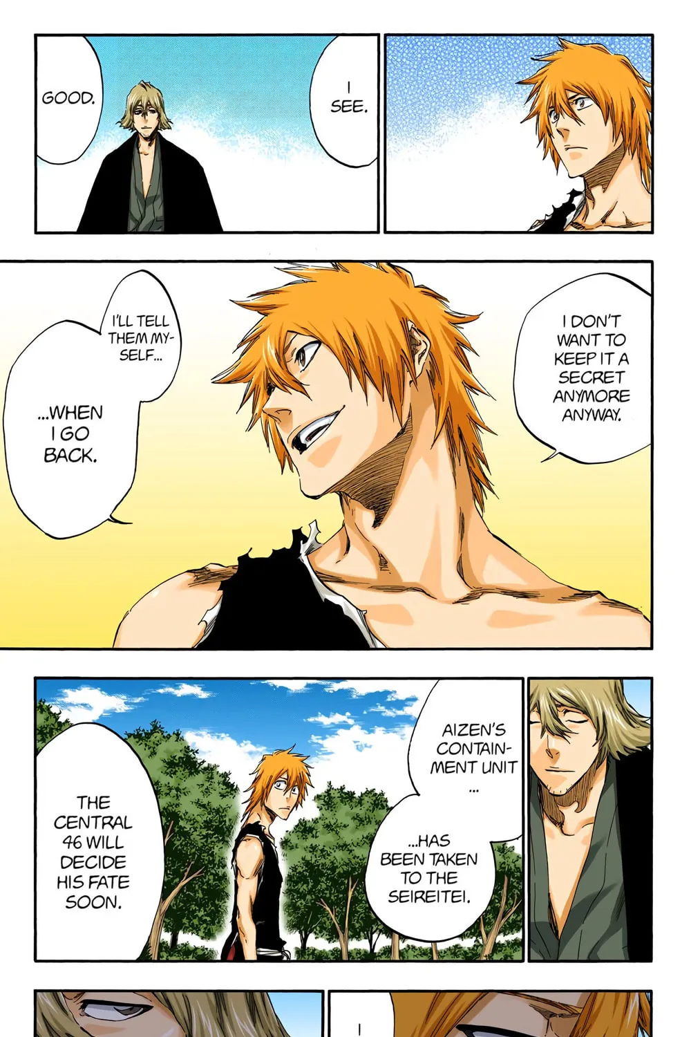 Bleach Colored Manga