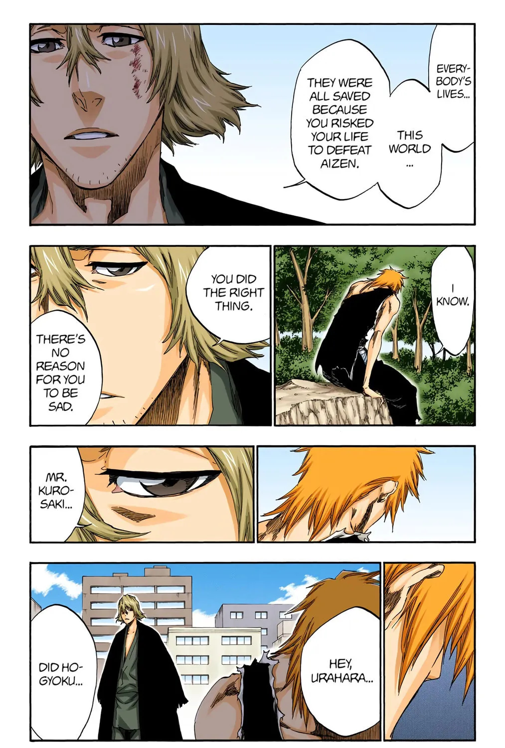 Bleach Colored Manga