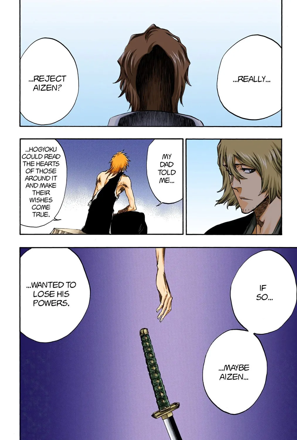 Bleach Colored Manga
