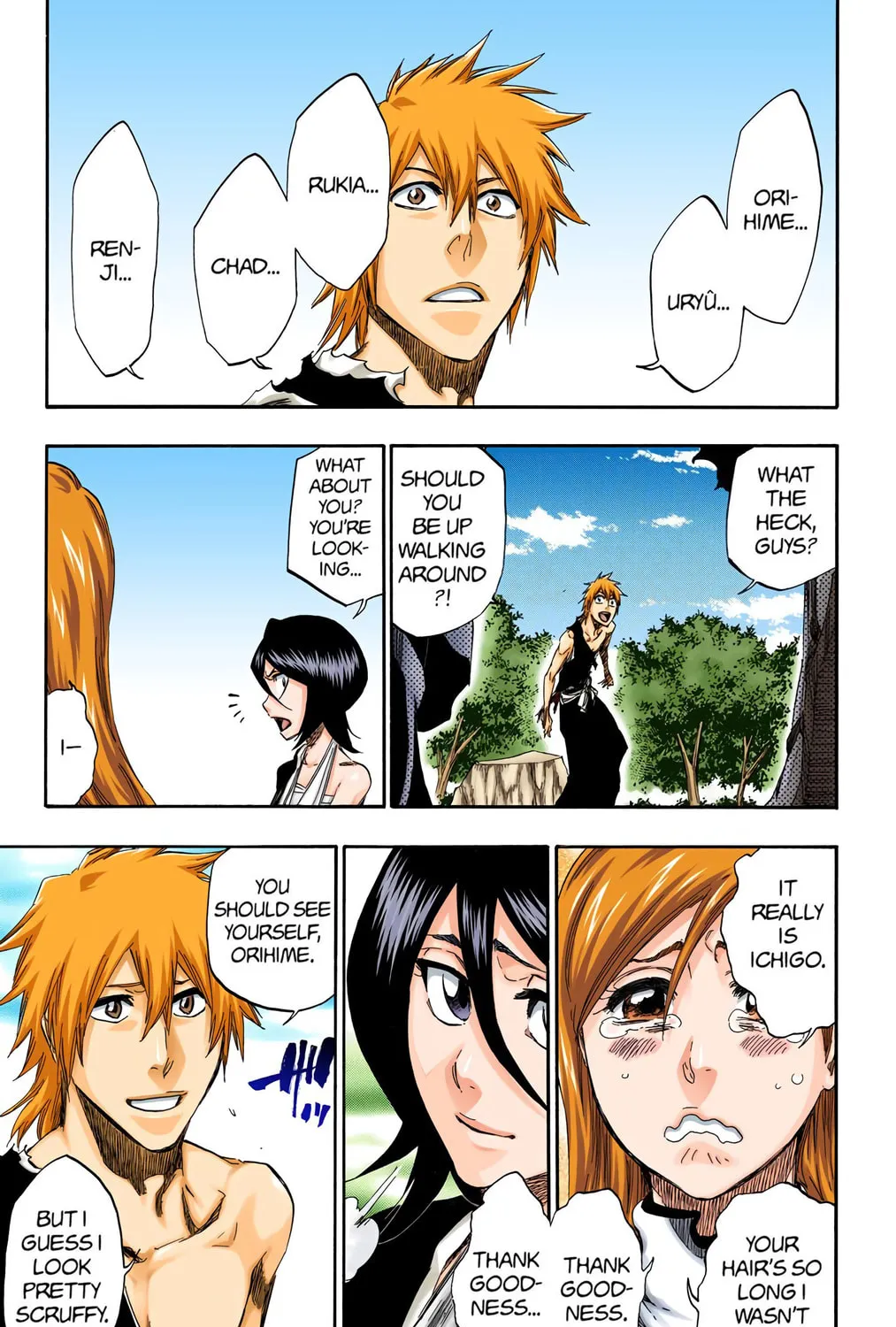 Bleach Colored Manga