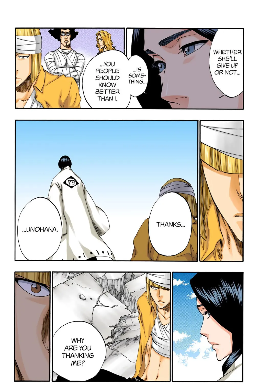 Bleach Colored Manga