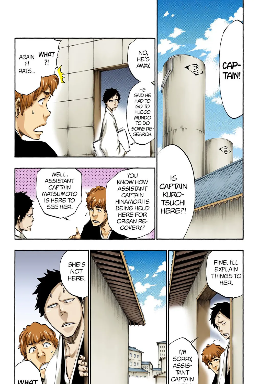 Bleach Colored Manga
