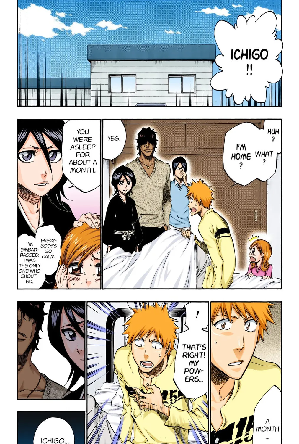 Bleach Colored Manga
