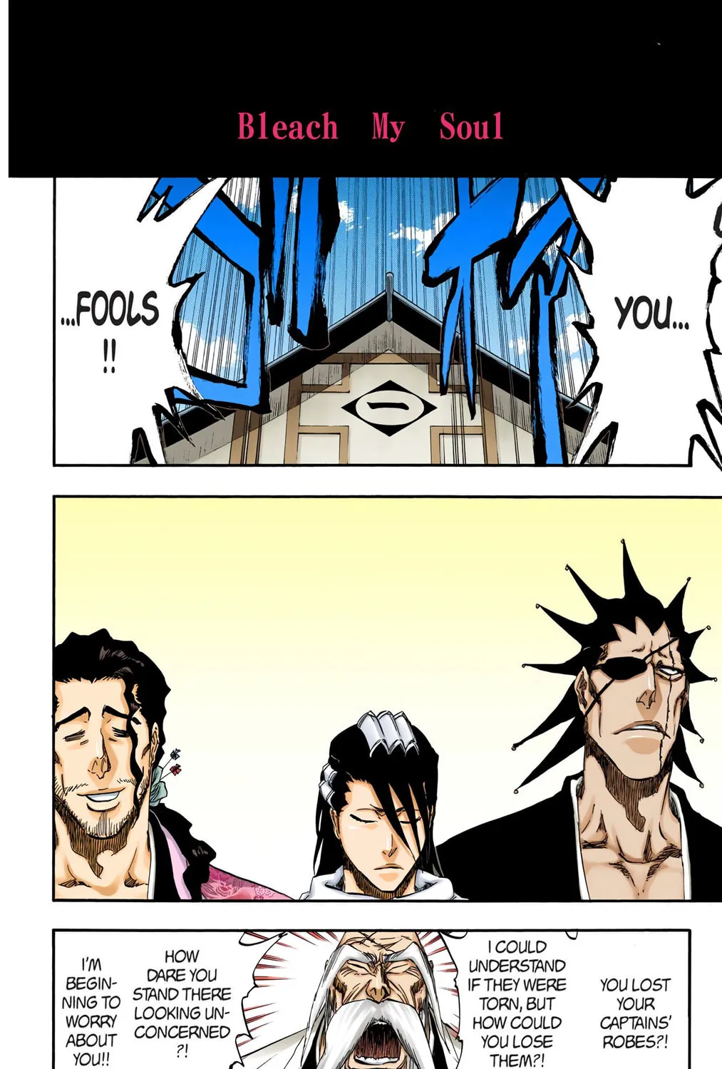 Bleach Colored Manga
