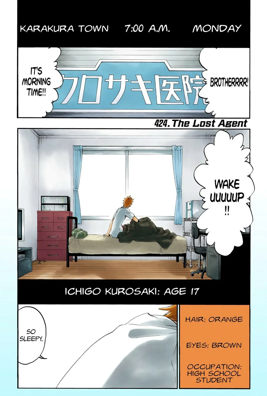 Bleach Colored Manga