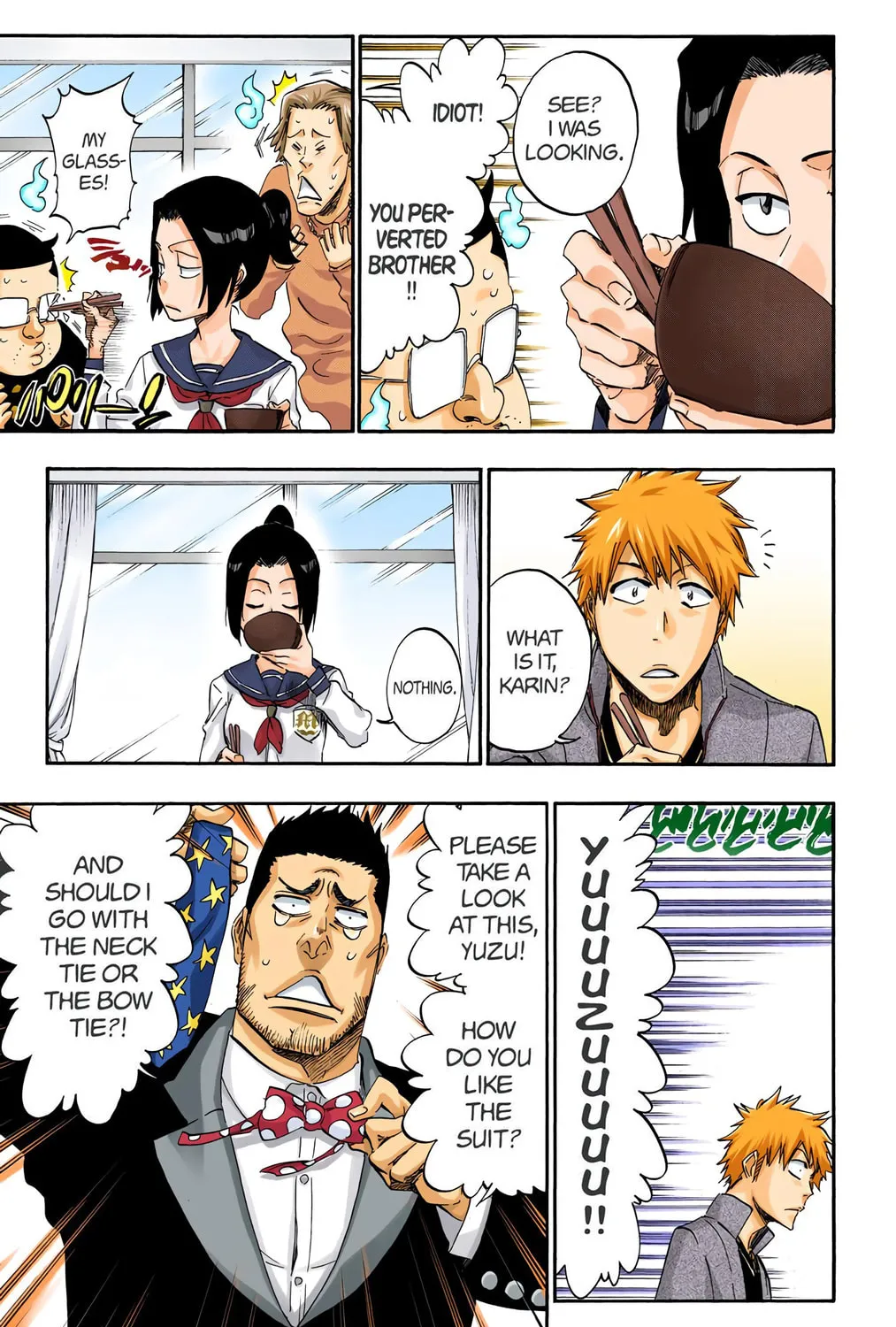 Bleach Colored Manga