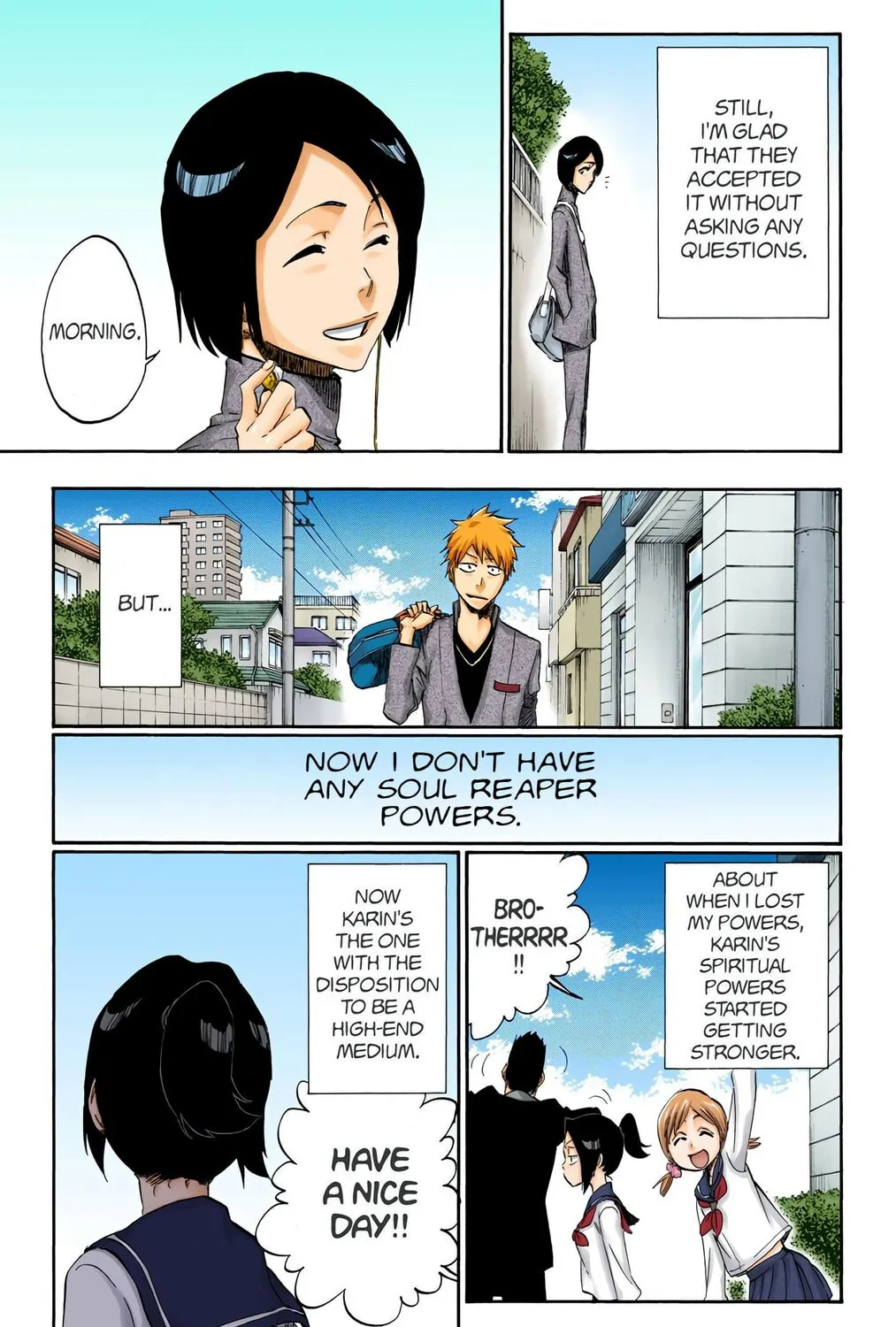 Bleach Colored Manga