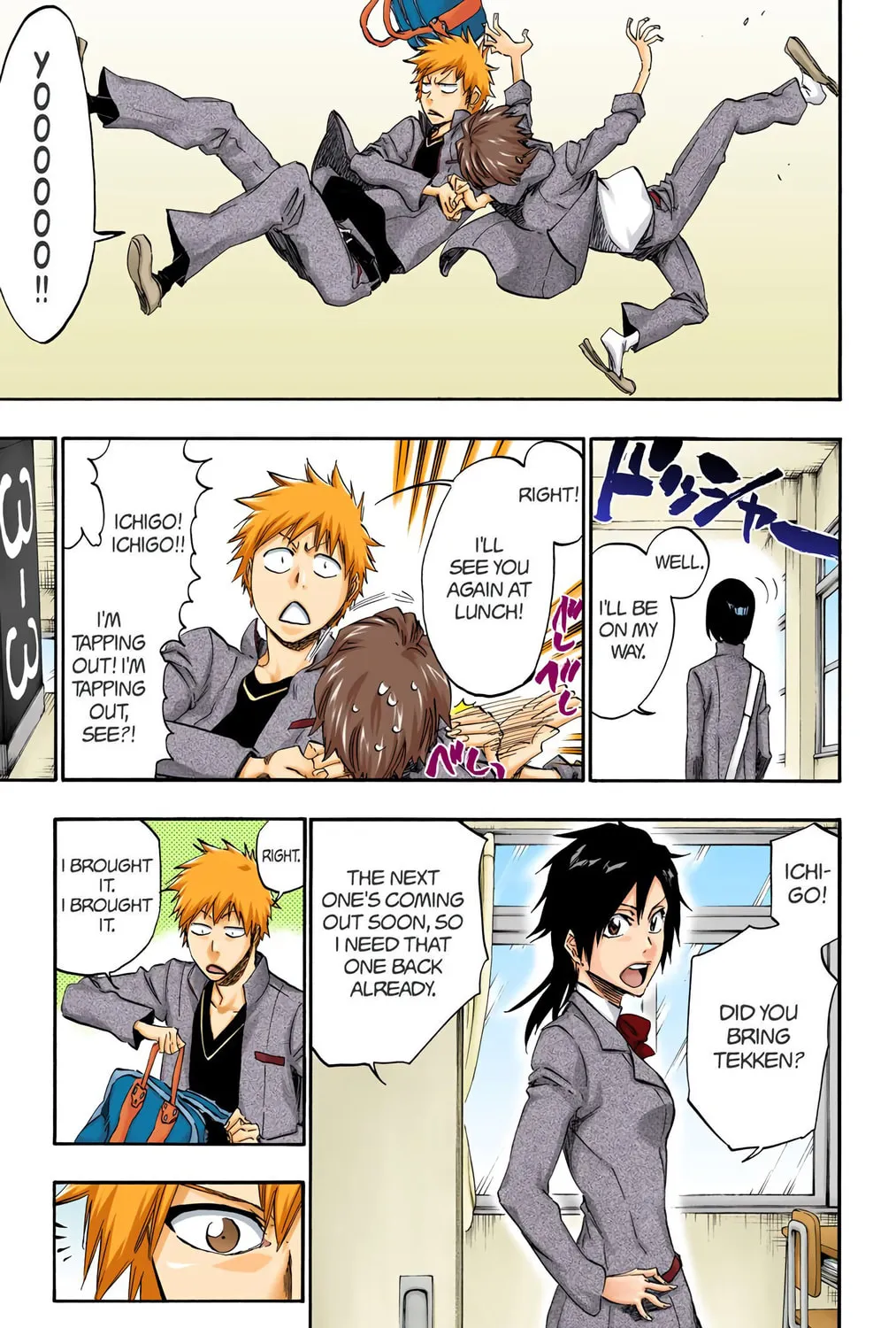 Bleach Colored Manga